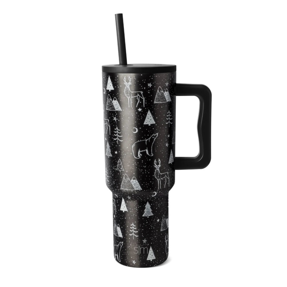 NEW “Winter Scene” Simple Modern 40oz Trek Tumbler